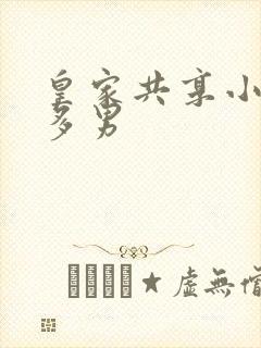 皇家共享小公主多男