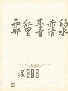 面红耳赤的小说哪里看清水村花