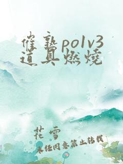 催熟po1v3道具燃烧