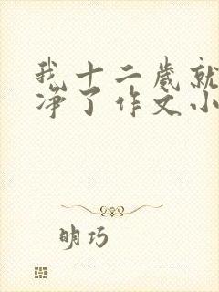 我十二岁就不干净了作文小说