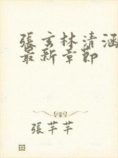 张玄林清涵全文最新章节