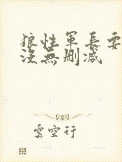 狼性军长要够了没无删减