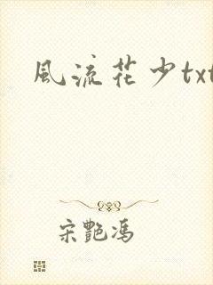 风流花少txt