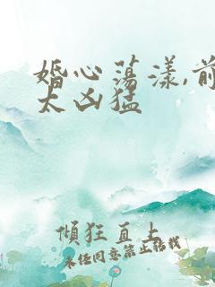 婚心荡漾,前夫太凶猛