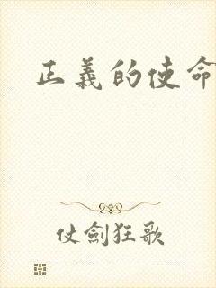 正义的使命小说