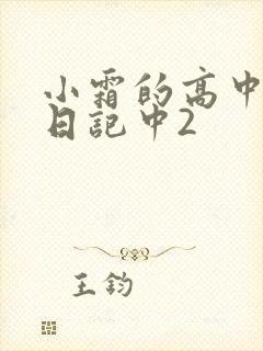 小霜的高中成长日记中2