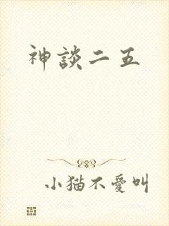 神谈二五