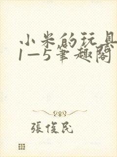 小米的玩具日记1—5笔趣阁