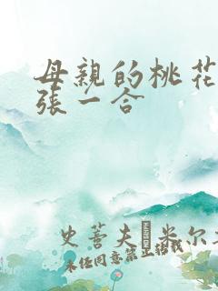 母亲的桃花源一张一合