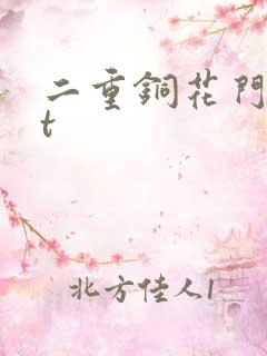 二重铜花门txt