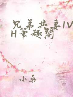 兄弟共妻1V2H笔趣阁