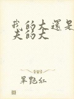 我的大还是你前夫的大