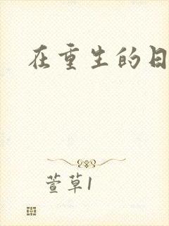 在重生的日子里