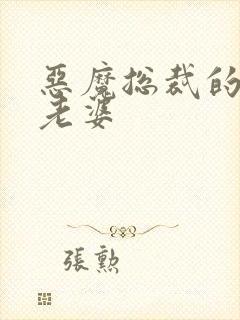 恶魔总裁的宝贝老婆