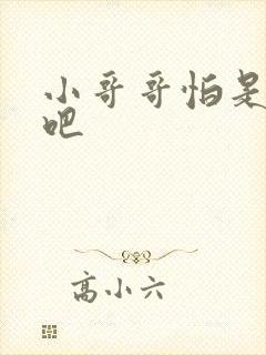 小哥哥怕是有毒吧