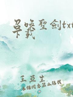 召唤圣剑txt下载