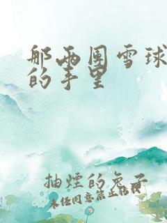 那两团雪球在他的手里