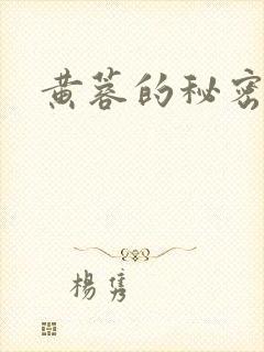 黄蓉的秘密