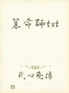 篡命师txt