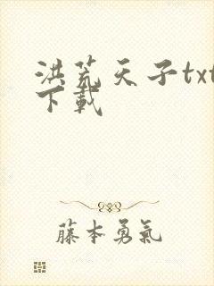 洪荒天子txt下载