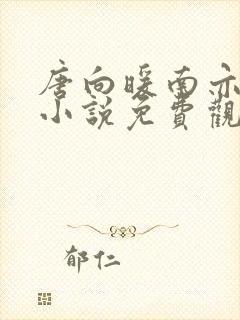 唐向暖南亦琛的小说免费观看