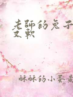 老师的兔子又大又软