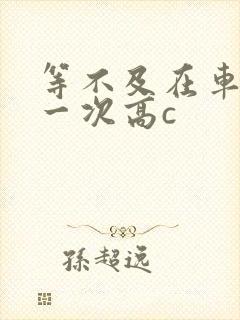 等不及在车里做一次高c