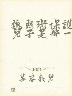 魏熙珊保护萧峥儿子是哪一集