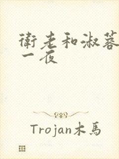 卫老和淑蓉销魂一夜