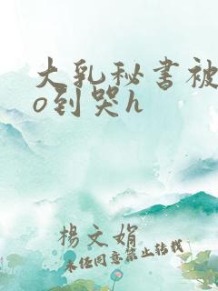 大乳秘书被cao到哭h