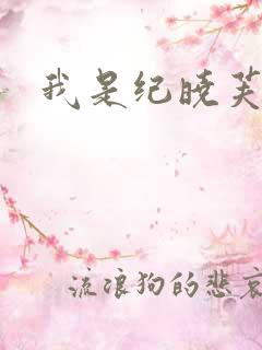 我是纪晓芙