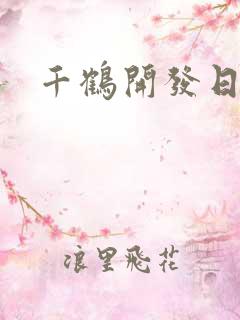 千鹤开发日记
