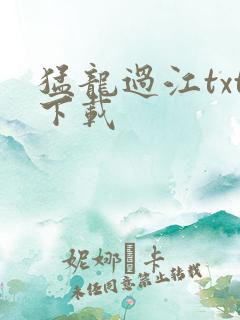猛龙过江txt下载