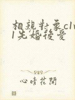 相亲对象c1v1先婚后爱
