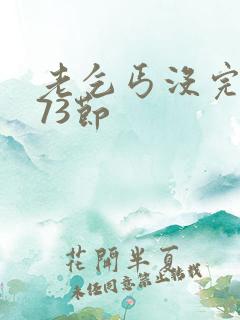 老乞丐没完没了73节