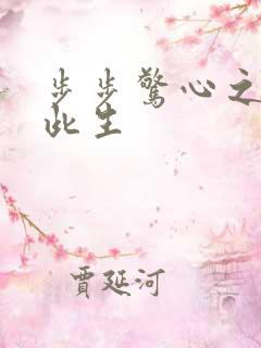 步步惊心之禛曦此生
