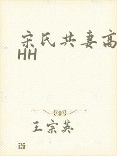 宋氏共妻高黄HHH