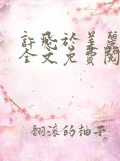 许飞于美丽小说全文免费阅读完整版