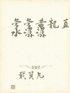 爹爹黄龙直捣溪水潺潺