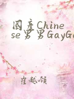 国产Chinese男男GayGayAPP