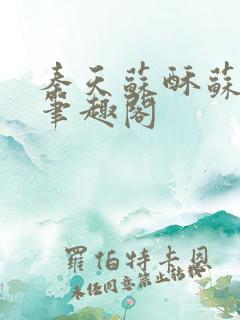 秦天苏酥苏小说笔趣阁