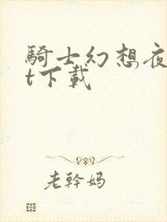 骑士幻想夜txt下载