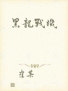 黑龙战机