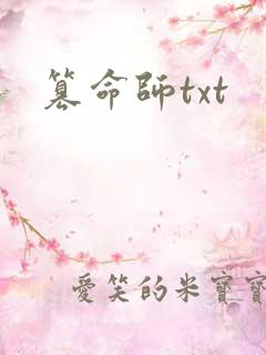 篡命师txt