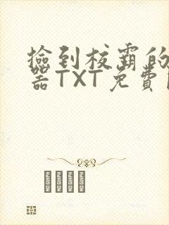 捡到校霸的遥控器TXT免费阅读