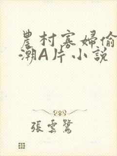 农村寡妇偷人高潮A片小说