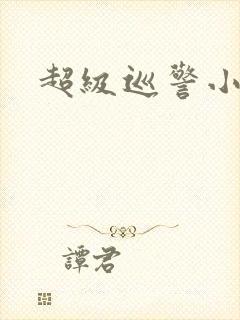 超级巡警小说