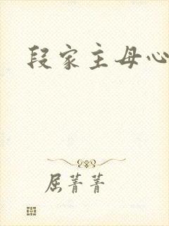 段家主母心太狠
