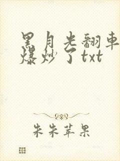 黑月光翻车后被爆炒了txt