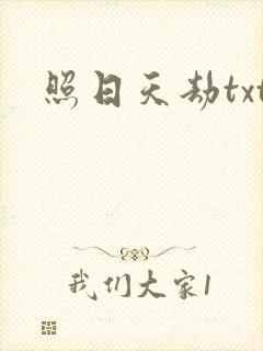 照日天劫txt